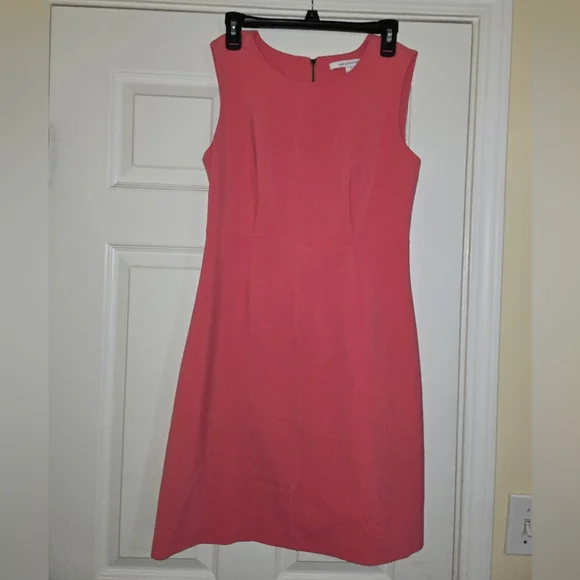 Diane Von Furstenberg Pink Sheath Dress - Picture 2 of 6